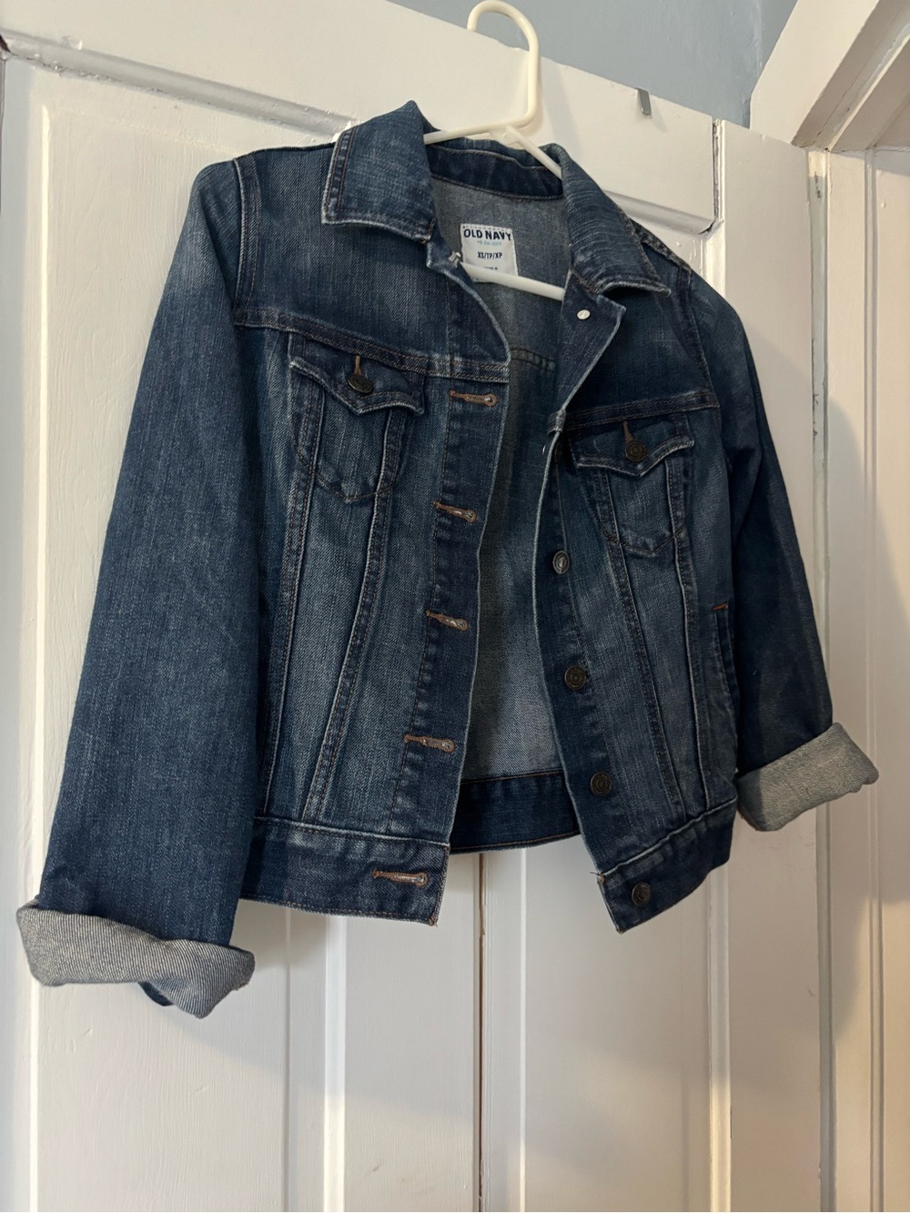 Old Navy Women's Indigo Blue Denim Jacket